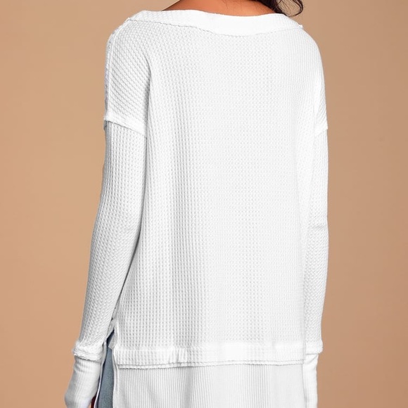 Free People North Shore Thermal Sweater - Picture 3 of 12